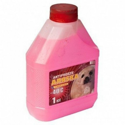 Антифриз красный 1кг.