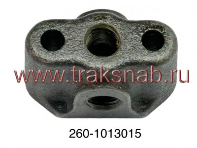 Фланец теплообменника (под 3 датчика)