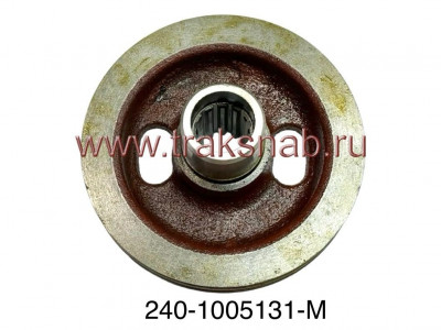 Шкив коленвала Д-240 (1 ручей шлицевой)